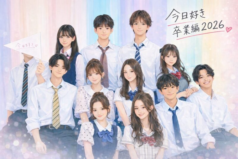 【今日好き卒業編2026】その後はどうなった？カップル成立結果やネタバレまとめ！