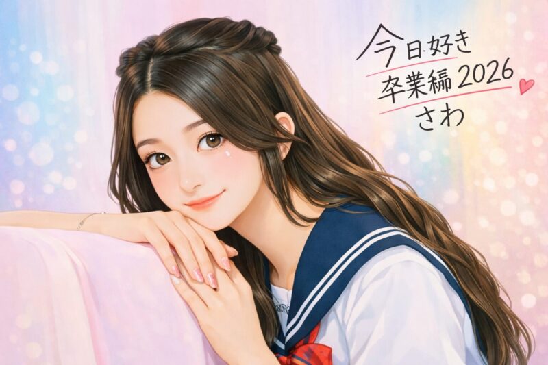 【今日好き卒業編2026】さわ（紗和）のプロフィール！本名や出身高校を徹底まとめ！