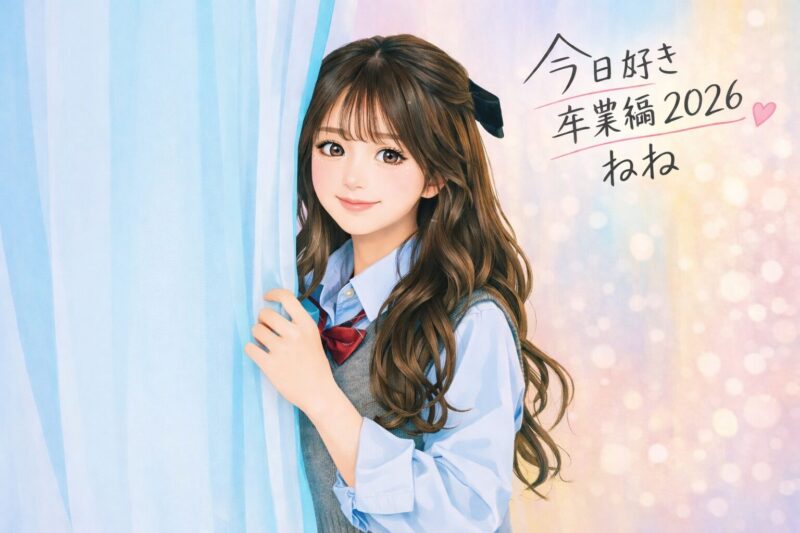 【今日好き卒業編2026】ねね（時田音々）は頭いい？日出学園高校出身の秀才でモテる理由もすごい！