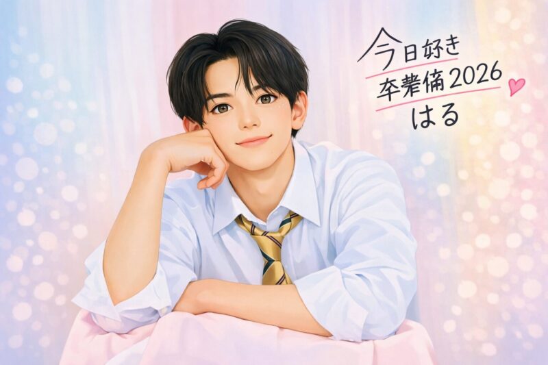 【今日好き卒業編2026】はる（谷本晴）のwiki風プロフィールまとめ！高校や弟もイケメンってマジ？