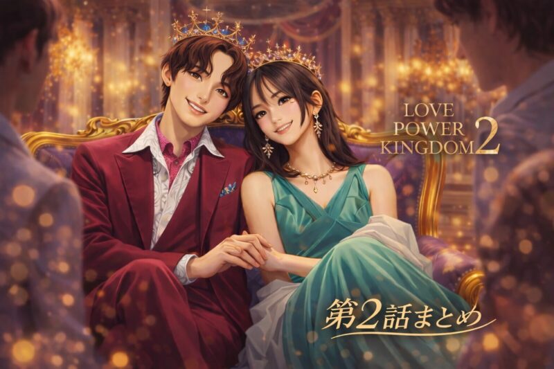 【ラブパワーキングダム2】第2話ネタバレまとめ！ゆめVSまりやの決戦！次回の2名脱落は誰？