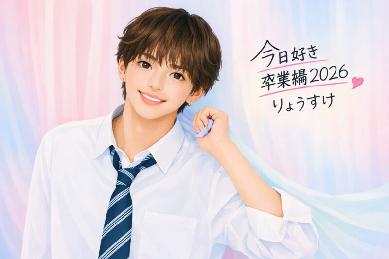【今日好き卒業編2026】りょうすけ（曽根凌輔）の高校や兄弟は？彼女の天宮芽唯（めい）と別れた理由も！