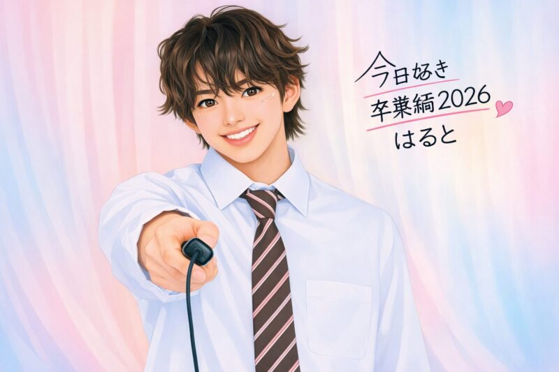 【今日好き卒業編2026】はると（今井暖大）の高校や中学はどこ？親（家族）が金持ちの噂も！